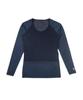 Munsingwear Long Sleeve Mesh UV Heat Fatigue MG5SUD22L Women's U-Neck Undershirt, Protection, Protection, Reducing, Golf, (Navy)