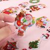5 gab. Ziemassvētku dāvana Priecīgus Ziemassvētkus 3D burbuļuzlīme Multfilmu Ziemassvētku vecītis Zvans Pufīgas uzlīmes Jaunais gads Ziemassvētki Līpošs dekors bērnam