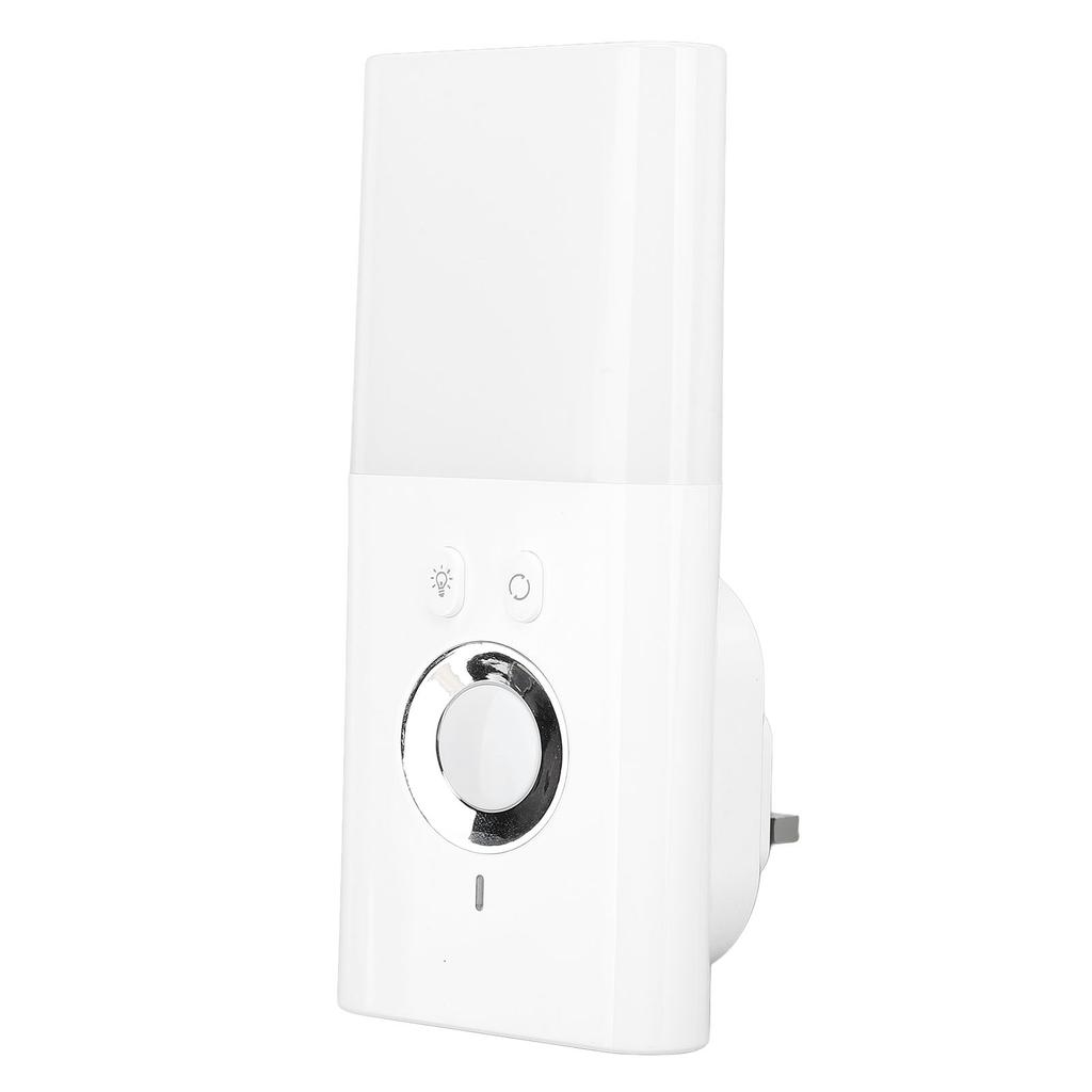 Reading Book Light 4000K Soft White with RGB Backlight Plug In Night Light for Bedroom UK Plug