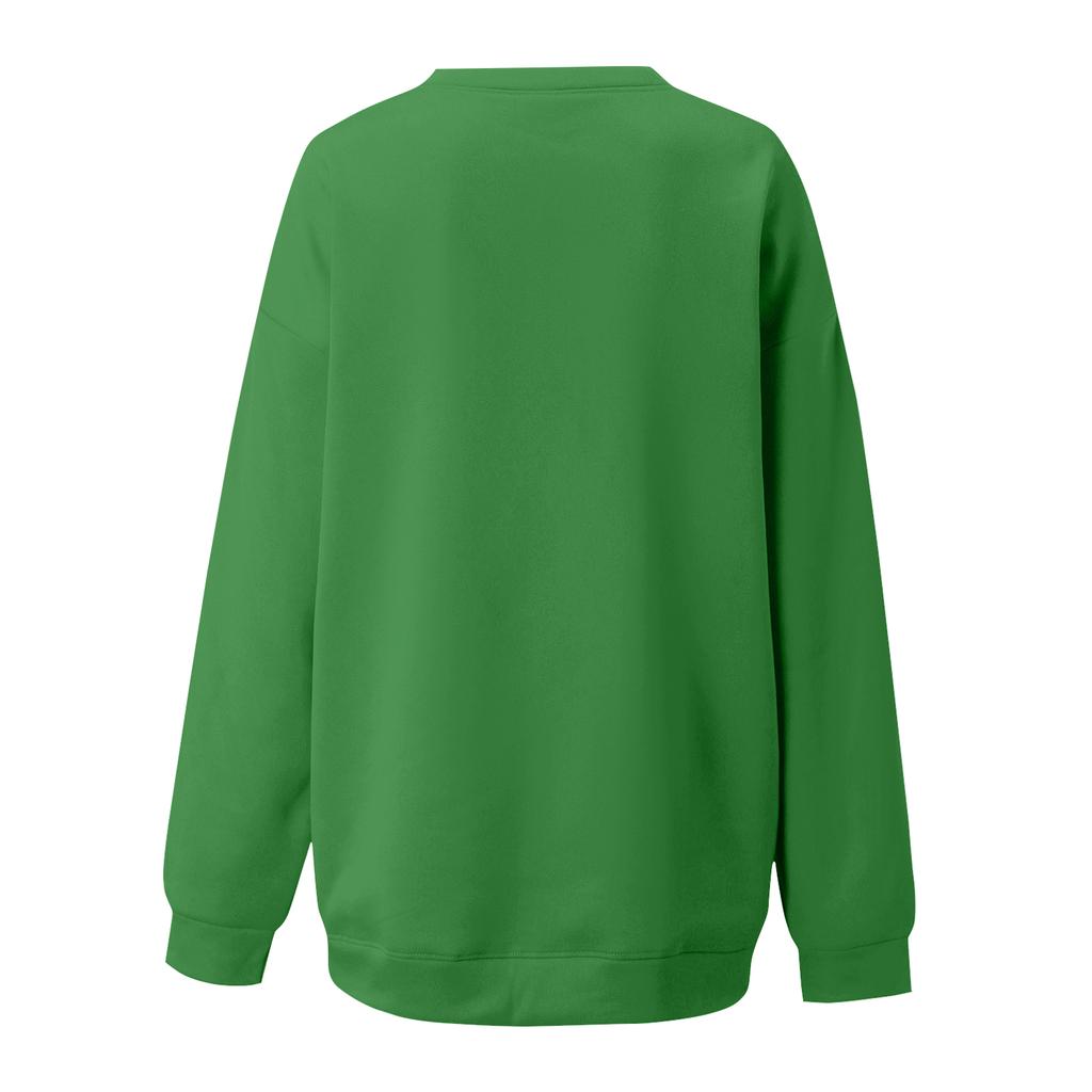 Sweat à capuche de Noël léger à manches longues pour femme