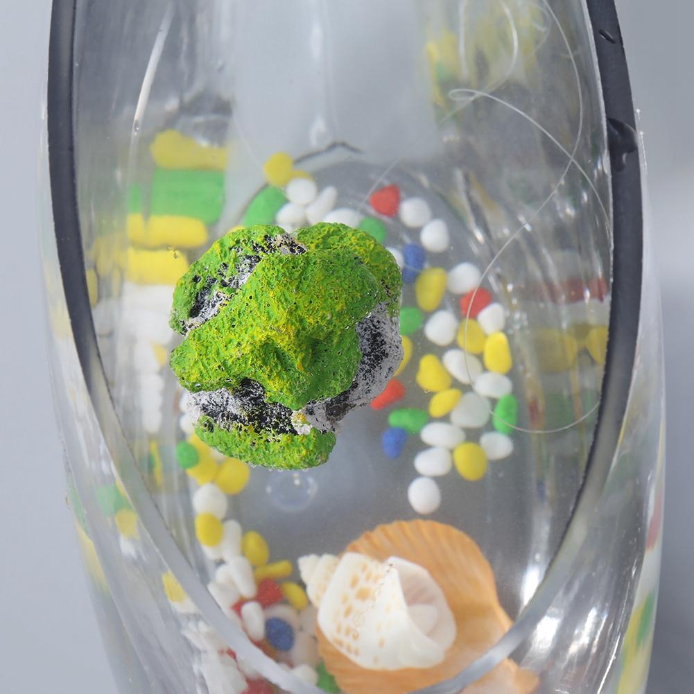 Aquarium Fish Tank Floating Rocks Ornament Landscape Moss Suspended Stone Decoration Small