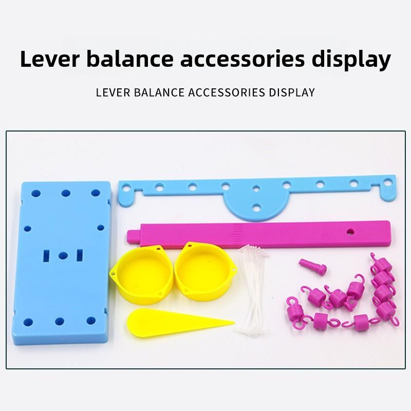 Ensemble de Matériaux Modèle d'Assemblage Balance d'Expérience Scientifique Jouet Puzzle pour Enfants Éducatif