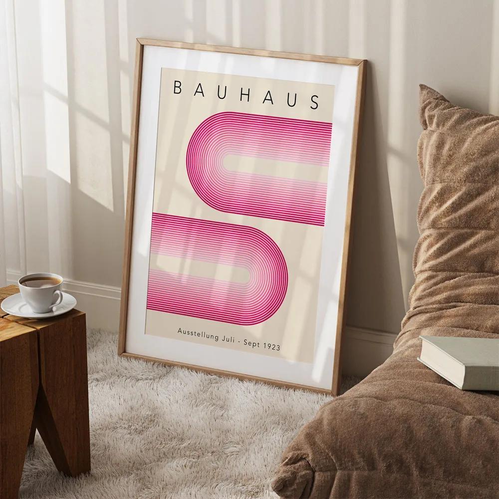 Modernist Bauhaus Geometric Canvas Poster Living Room Wall Art Retro Prints Mid Century Home Decorative Wall Art Painting