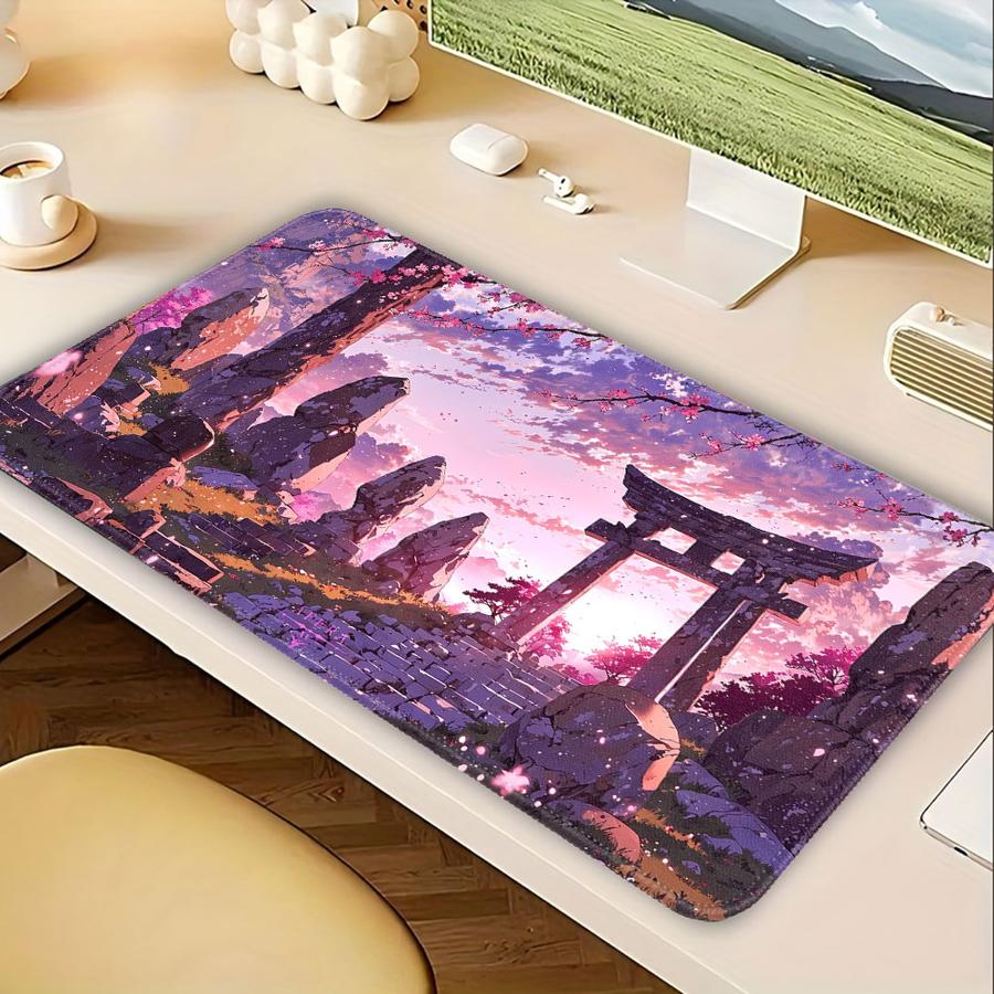 Romantic Tree Waterproof Mouse Pad Game Console Pad Computer Laptop Pad office Pad Desk accessories Keyboard Mouse Pad