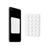 Double Side Silicone Suction Pad For Mobile Phone Fixture Suction Cup Backed Adhesive Silicone Rubber Sucker Pad For Fixed Pad