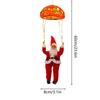 Cute Santa Claus Parachute Solar Decorative Lights 8-Mode LED Outdoor Solar Christmas Lights Waterproof Solar Hanging Lamp