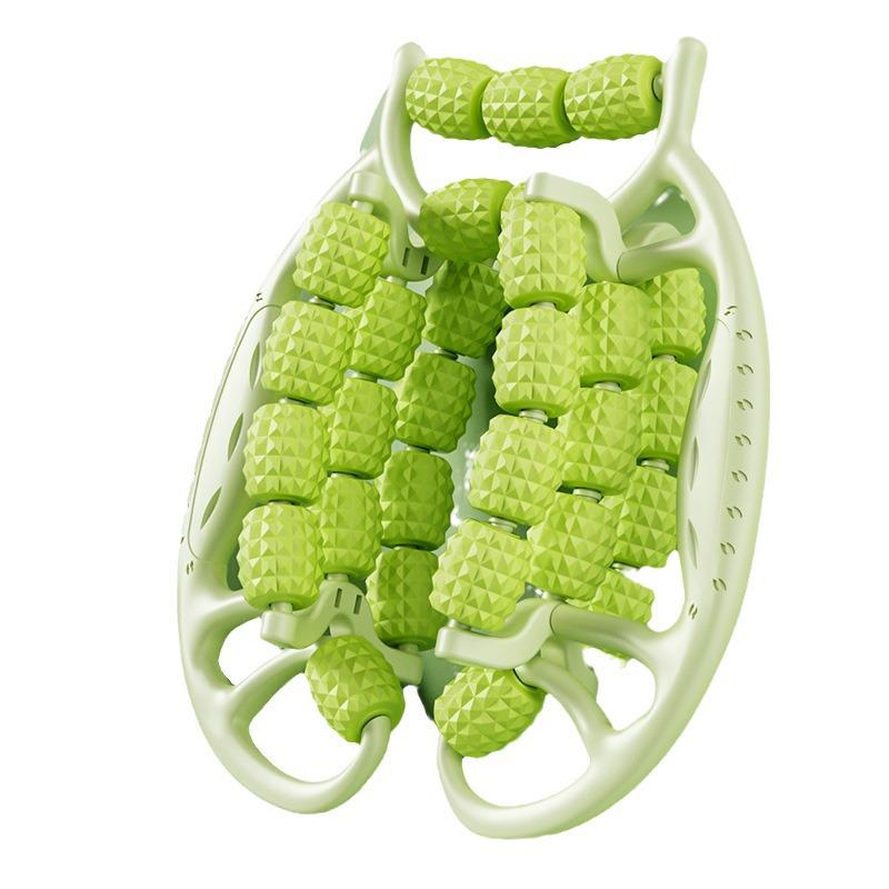 29-Wheel Leg Massager: Slim Thighs & Calves, Relaxes Muscles, Beauty Leg Device, Multi-Functional Ring Roller.