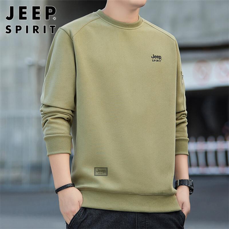JEEP SPIRIT Men's Pullover Sweatshirt