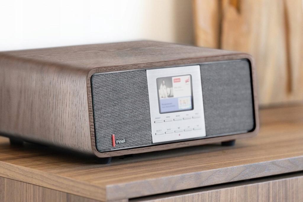 Elegantes Radio Pinell Supersound 501 Dab+, Fm, Wifi Höchste Qualität