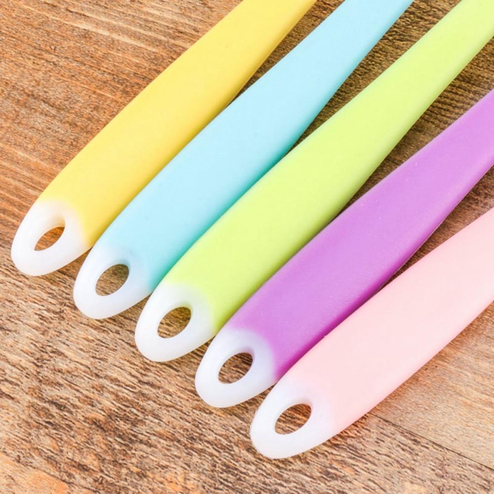Colorful Cream Batter Mixing Spatula Butter Mixer Cake Brushes Pastry Scraper
