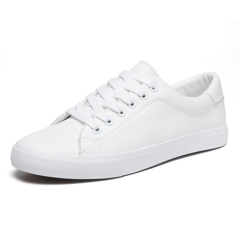 Spring new large-size special new men's shoes four-season fashion versatile soft-soled white shoes