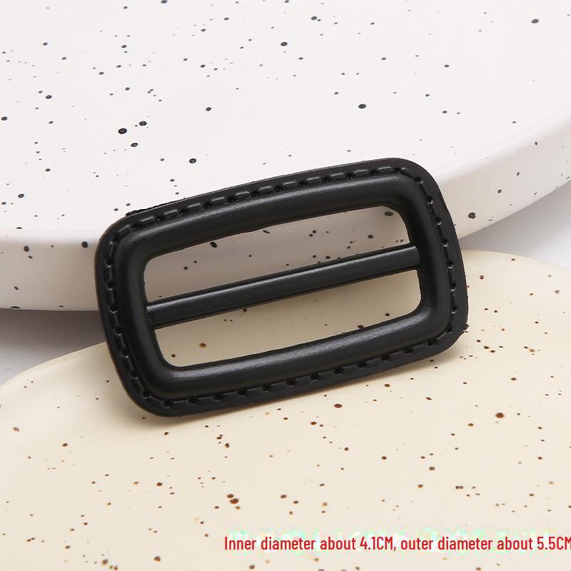 Japanese High-End Windbreaker with Rectangular Imitation Leather Buckle and Adjustable Backpack Strap