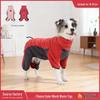 Winter Warm Plus Fleece Dog Clothes for Medium To Large Breeds: Four-Legged Cold Protection for Border Collies & Golden Retrievers