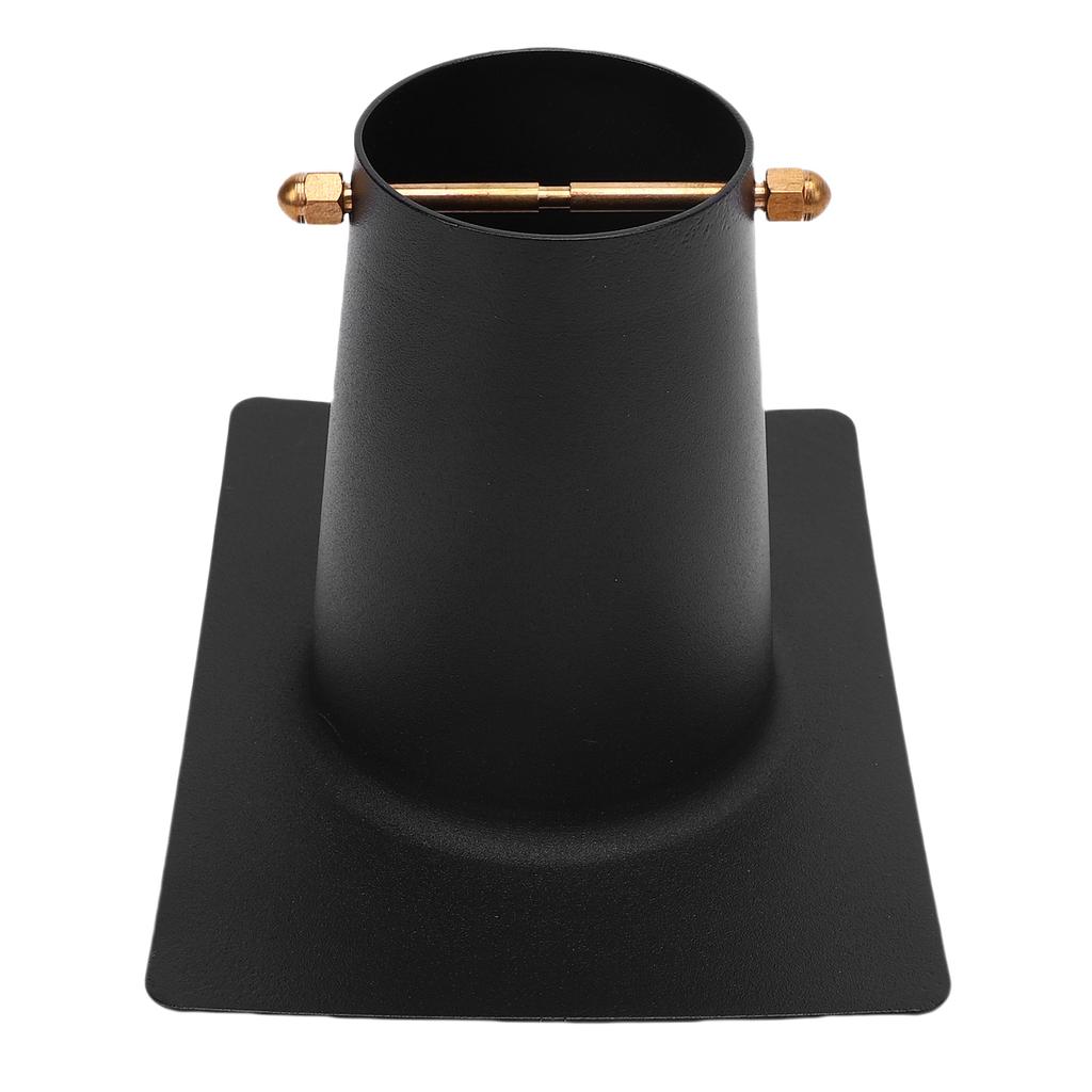 Rain Chain Gutter Adapter Installer Black Powder Coated Aluminum Downspout Installation Tool