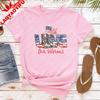 Love Our Veterans Shirt Womens Veterans Shirt Military Tops for Women  Army Wife Printed  Tees High Quality Cotton T Shirt
