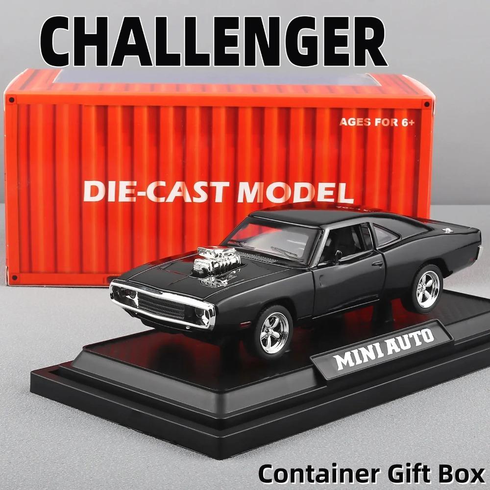 1:Scala 32 CHARGER 1970 Modello di Auto in Lega pressofusa Veicoli Mini Tirare Indietro Giocattoli per Bambini Collezionisti Amanti