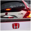 Car Logo Badge Front Grille Trunk Steering Wheel Decoration Accessories For Honda Fit GK5 HRV Vezel Accord Civic Cars Emblem aju256