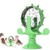 Dog Cat Feeding Interactive Wheel Toys Pet Leaking Food Training Ball Slow Dog Feeder Funny Dog Wheel Pet Products