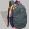 College Color Block Backpack Women's Lightweight Waterproof Backpack For Outdoor Travel
