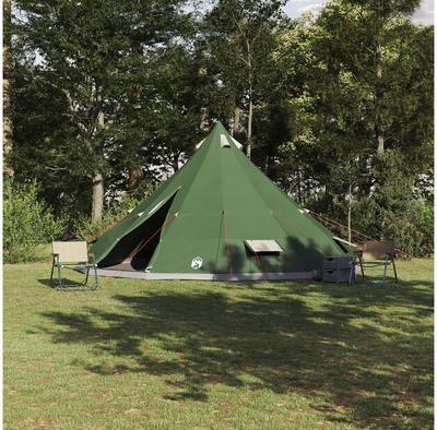 Vidaxl 12-person Green Waterproof Camping Tent