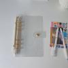 A6/A5 GlitterRose Golden Glittery Bling Binder Notebook Cover Diary Agenda Planner Paper Cover School Stationery