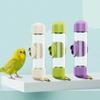 200ml Automatischer Vogeltränker Kein Tropfen Auslaufsicher Papageien Trinkbrunnen Transparenter Oberer Füllstoff Automatische Trinkflasche