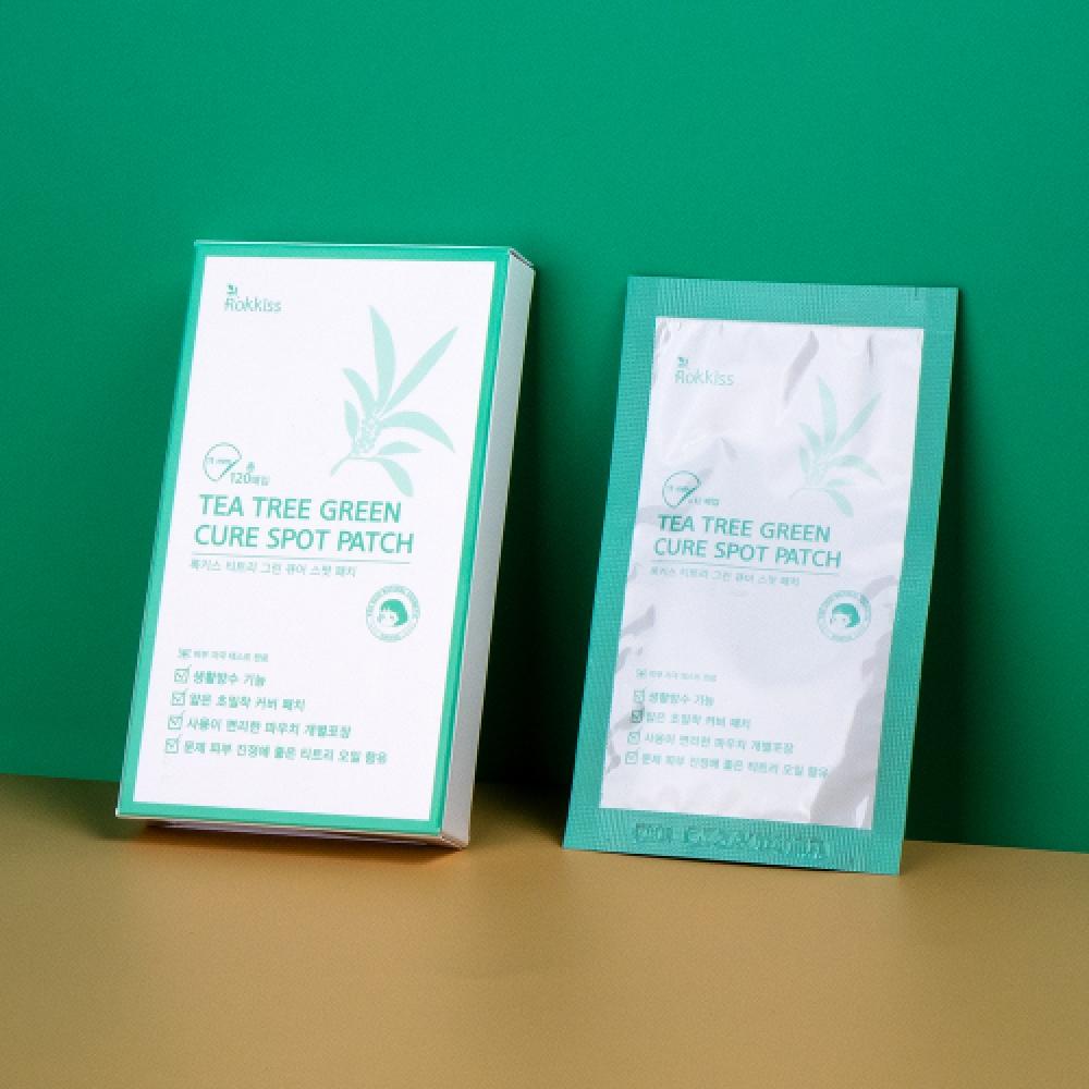 Rokkiss Teebaum Green Cure Pickelpflaster 120 Stück