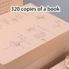 320pcs Durable Blank Paper Multipurpose Paper for Drawing Calculations Notes and Messages for Office Study Institutional Use