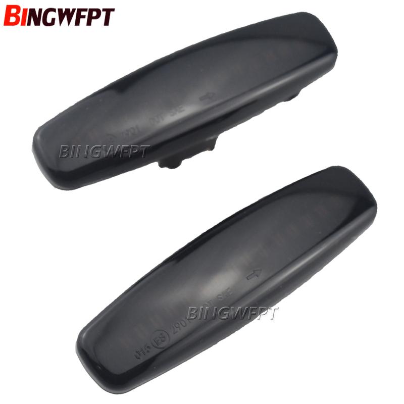 2x Dynamic LED Car Side Marker Lights Repeater Signal Lights For Infiniti EX35 EX37 FX30d FX35 FX37 FX50 G25 G35 G37 JX35 M25