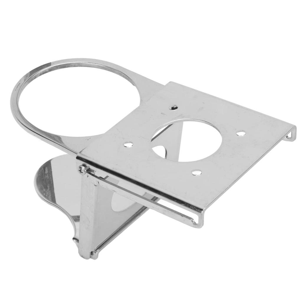 Stainless Steel Folding Cup Holder Pop Up Boat RV Holder Yacht Office