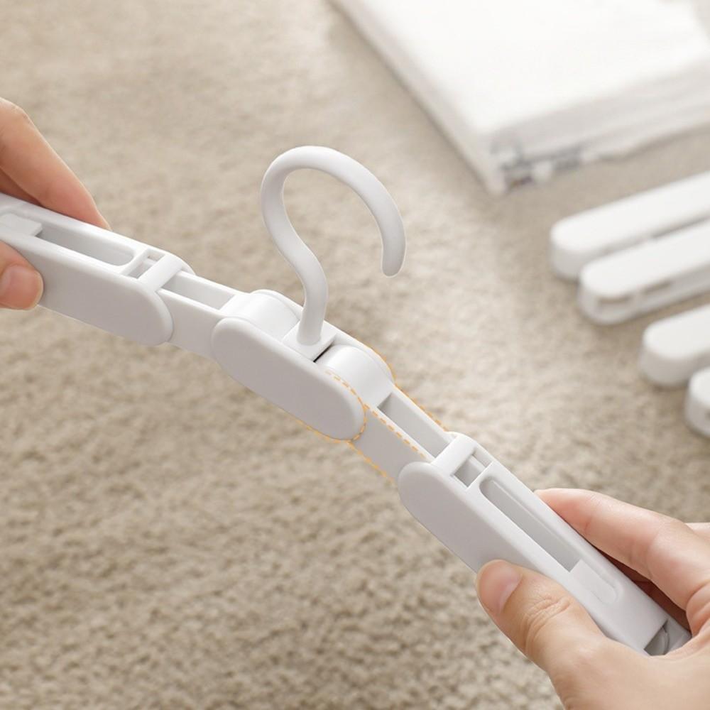 Non-Slip Travel Hangers Mini Size Pant Clips Multi-functional Foldable Clothes Hanger  Travel