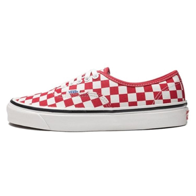 Кеды Vans Authentic Anaheim Factory Клетка Унисекс Низкие Красные VN0A38ENVL1 41