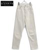 YANUK 57101517 X Kaneko Aya X Fujiwara Yutaka White Denim Straight Pants Bottoms 22 IvoryUsed