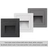 Recessed Led Wall Lamp Switch to Control Stair Case Light 3W 5W AC85-265V Step Lamp Corridor Lighting Indoor Wall Lighting