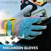 Motorradhandschuhe Touchscreen Herren Damen Fahrradhandschuhe Laufen Fitnessstudio Reiten Motorrad Fahrradhandschuhe Macaron Farbe