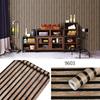 Decorative Waterproof Moisture-proof Mildew Proof Modern Wallpaper Wood Grain Self-adhesive Paper Suitable for Kitchen Walls