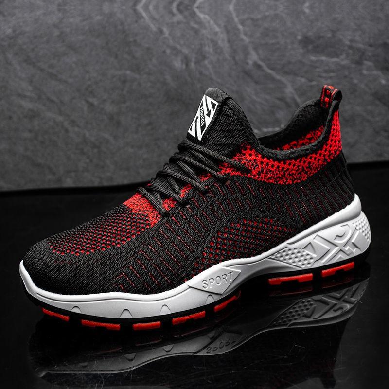 Casual Shoes, Men's Shoes, Sports Shoes, Mesh Shoes, Fly Woven Shoes, Sports Running Shoes