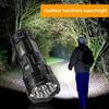 AIMOONSA Lampe de poche LED rechargeable USB, 4 modes, portée longue, ABS anti-choc - 17,5 cm