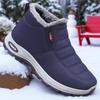 Allseason Thermal Insulated Slip-On Shoes - Non-Slip Sole Winter Boots, Beige, All-Season Indoor/Outdoor Footwear for Men & Women-Easy Slip-On Design