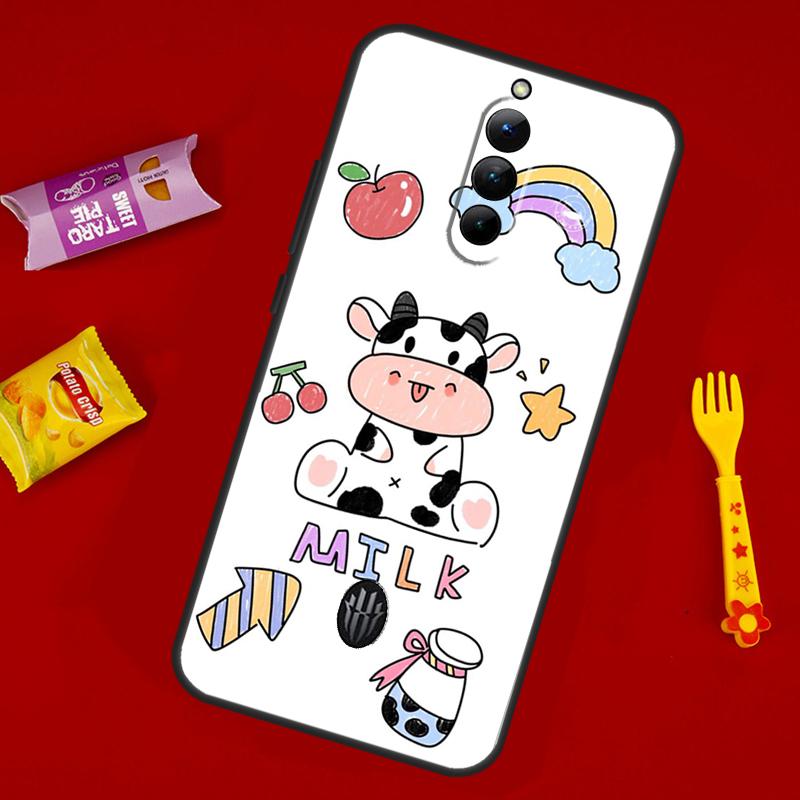 Dairy Cattle Cow Speckle Case For ZTE Nubia Red Magic 10 Air 6 6S 7S For Red Magic 11 10 9 8 8S 9S 10S Pro Plus Cover