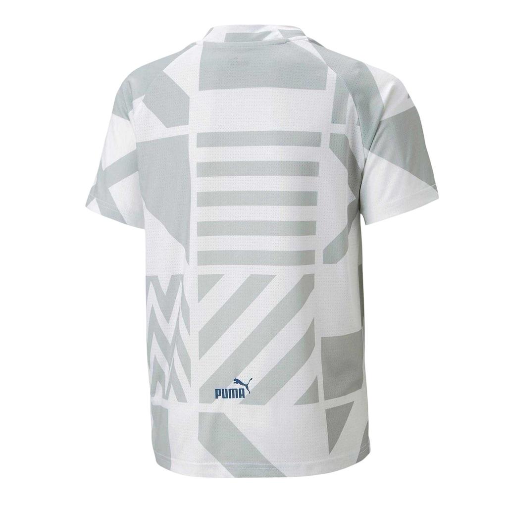 Puma Olympique de Marseille Kurzarm-Trainingsshirt für Kinder