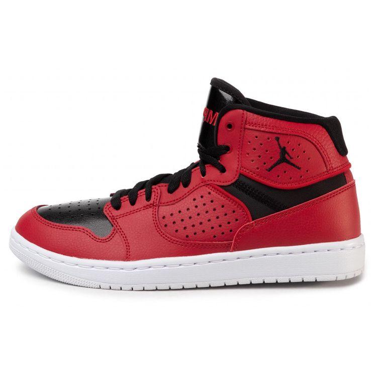 Jordan Access Synthetic Leather High-Top Retro Basketball Shoes Unisex Sneakers Red AR3762-601