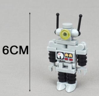 MOC Military Building Block Set Soldier Accessory Robot Dog Drone Weapon Box Pistol Gatling Gun Iron Fist Rocket Launcher Toy Gift Present