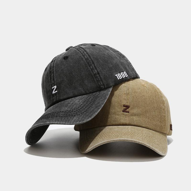 Spring and summer outdoor sunshade cap men's and women's fashion versatile Z letter sports and leisure baseball cap spring and autumn