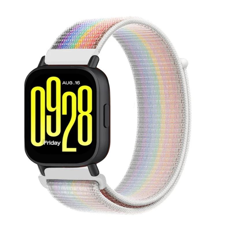 20mm 22mm Nylon Loop Strap for Redmi Watch 5 Active Breathable Replacement Wristband Redmi Wach 5 Lite Sports Bracelet Watchband