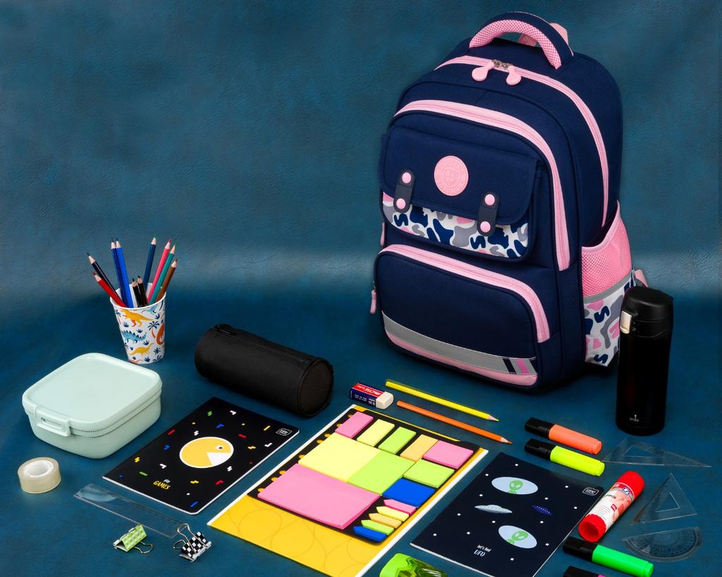 PTN PS2-6074 Navy-Pink Backpack