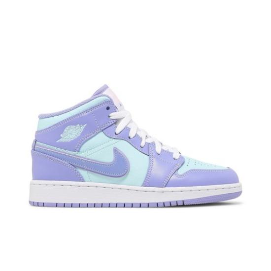Air Jordan 1 Mid GS Purple Pulse 554725-500