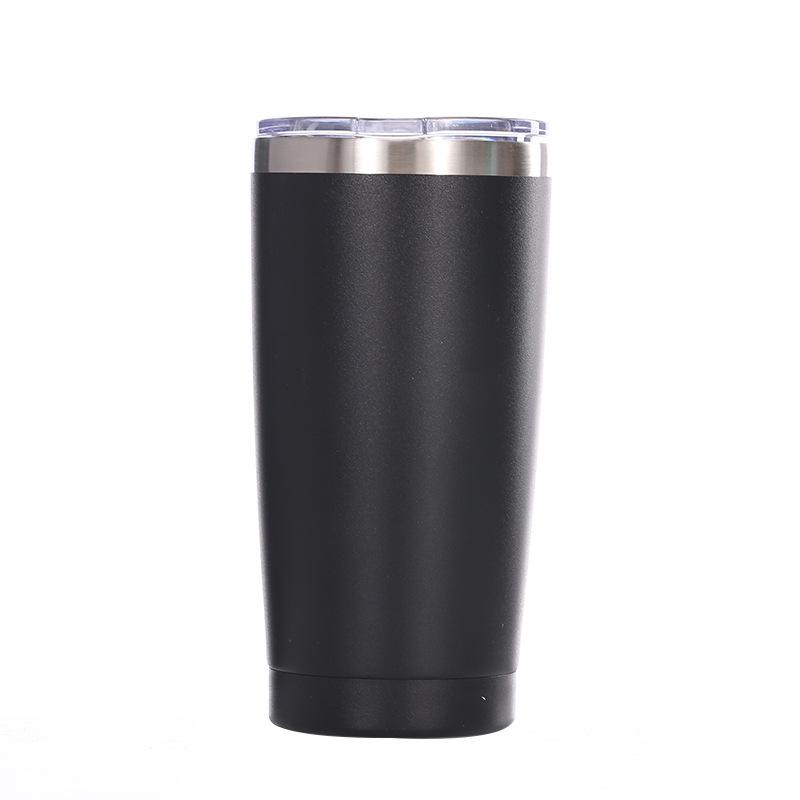 20Oz Car Cup 304 Stainless Steel Double-Layer Vacuum Car Ice Cup, American Coke Cup