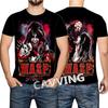 Summer New Men T-shirt Rock Band W.A.S.P 3d Printed Tshirt Men Women Fashion O-Neck Short Sleeve Tops Tees Daily Casual Clothes