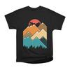 Men Casual Shirts Short Sleeves NO FUTURE WITHOUT NATURE Black Tees Oversized T-shirts
